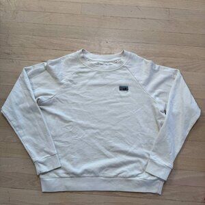 Vintage Patagonia ROC Crewneck Sweatshirt Womens S Cream